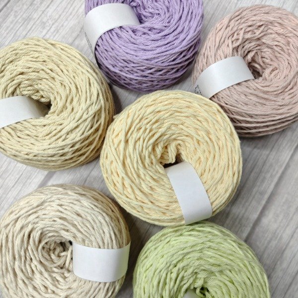 Producto - Combo Enamorada - hilo de algodón 8/6 - 6 ovillos de 50 grs