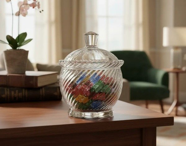 Producto - Caramelera Vidrio Torneada