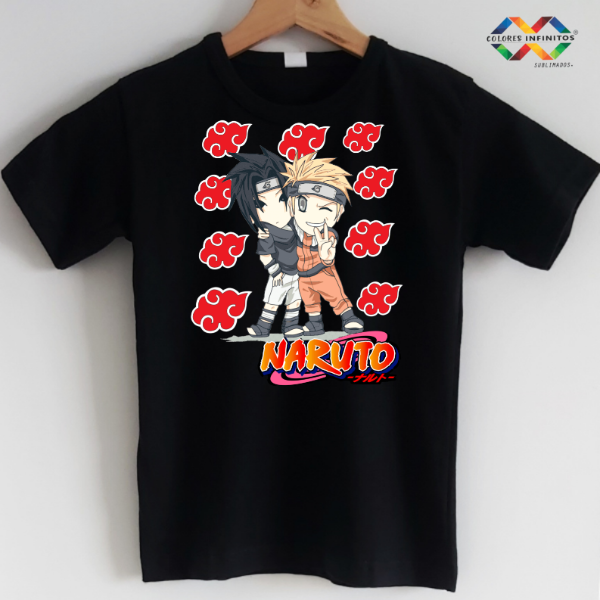 Producto - REMERA-NARUTO- ALGODON NIÑOS TALLE 16 - 0