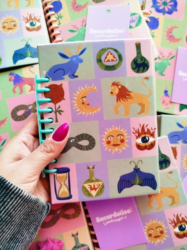 Producto - Cuaderno A6 ALQUIMIA VERDE