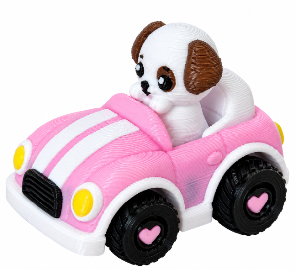 Producto - Perrito en auto - 1