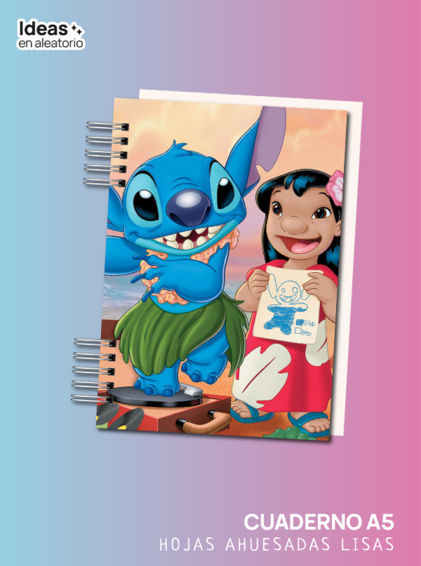 Producto - Lilo y Stich - Cuaderno