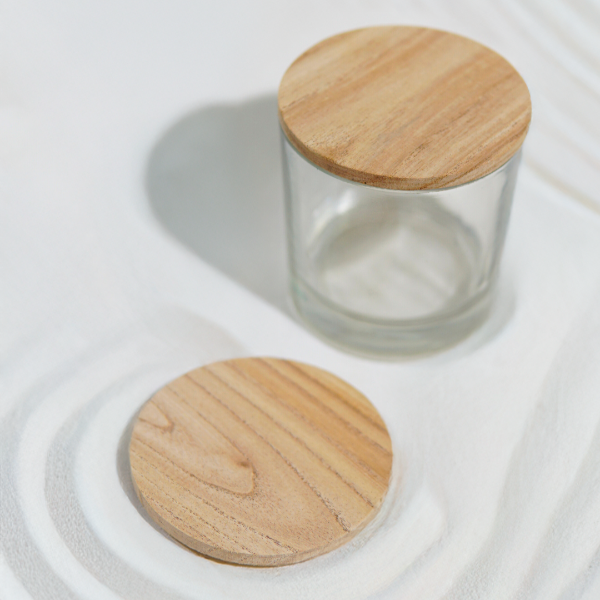 Producto - Pack de 10 Tapas Lisas para vaso Tenesse Madera Paraíso