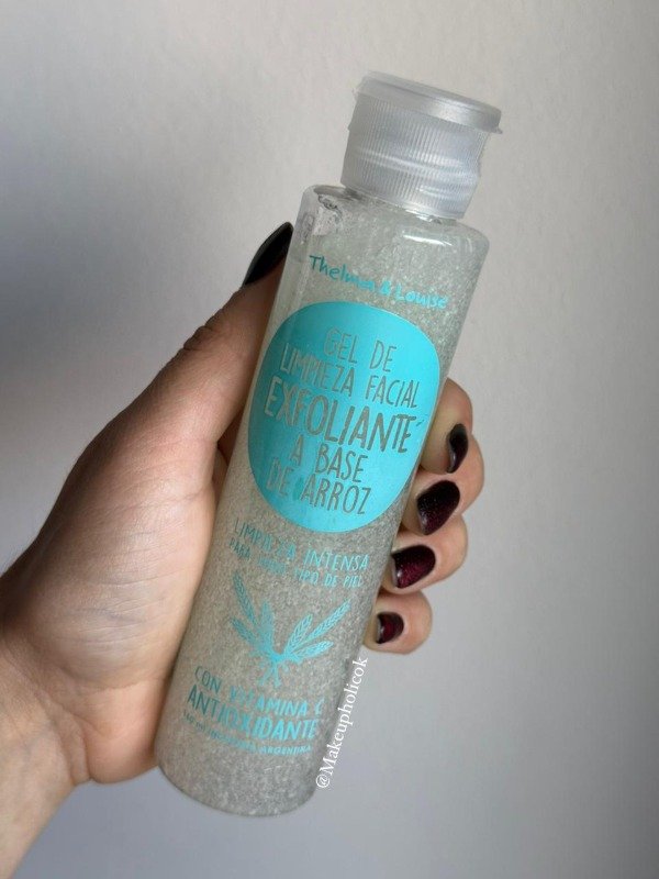 Producto - GEL EXFOLIANTE FACIAL DE LIMPIEZA A BASE DE ARROZ - THELMA - LOUISE