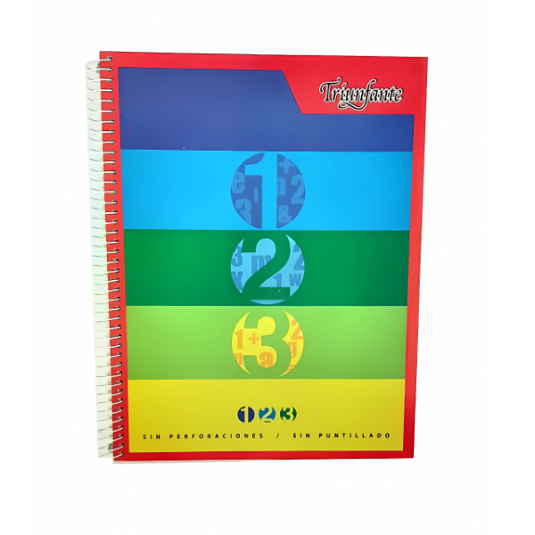 Producto - CUADERNO TRIUNFANTE TAPA DURA 21X27 60 HS