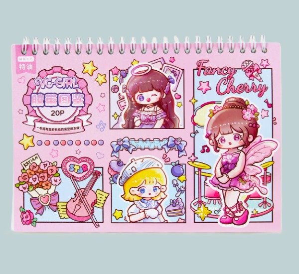 Producto - Libreta anillada de stickers - sf