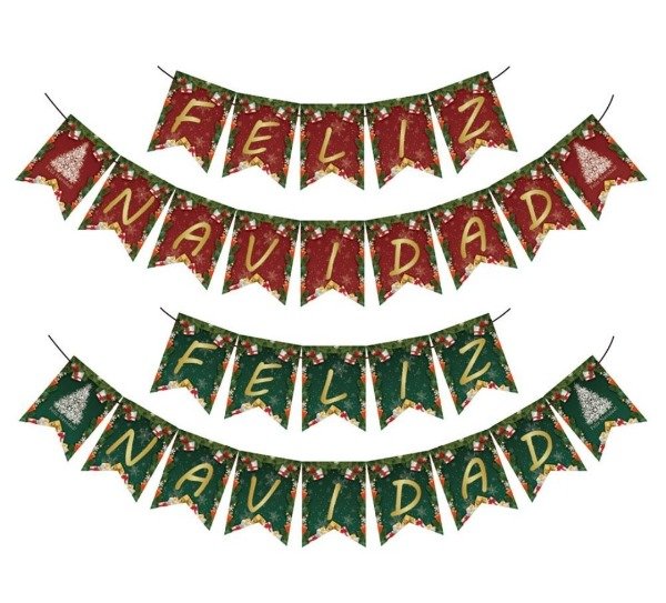 Producto - Banderin Feliz Navidad