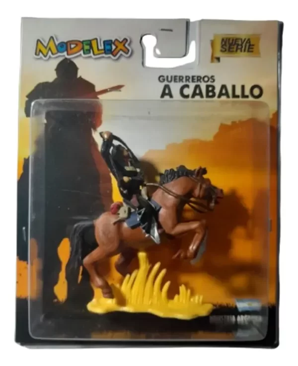 Producto - Fallado!! Soldadito A Caballo De Plastico Indios (14) Modelex