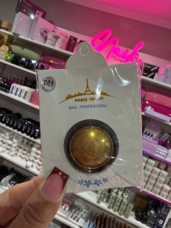 Producto - Polvo espejo dorado (paris night)