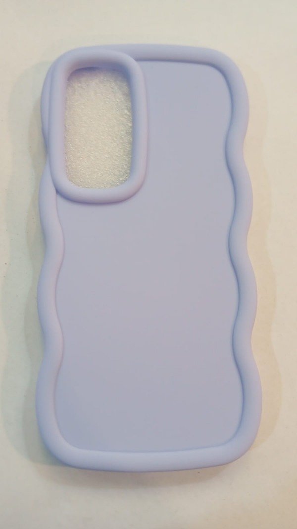 Producto - Funda TPU Curvy Lila para Samsung S24 FE