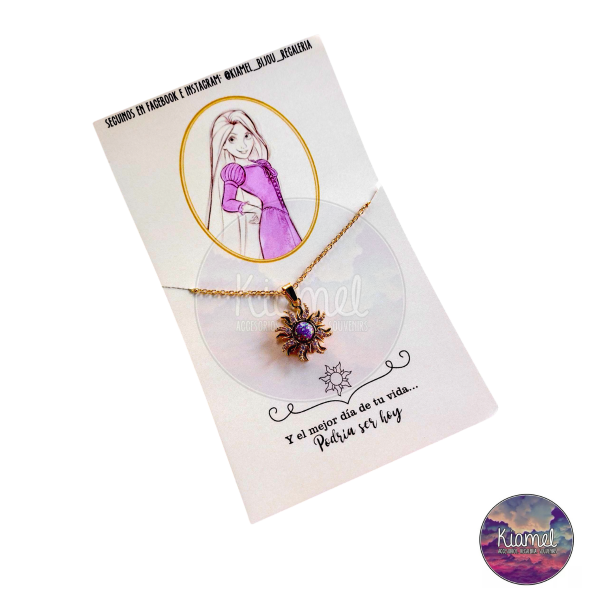 Producto - Cadenita de Rapunzel giratoria