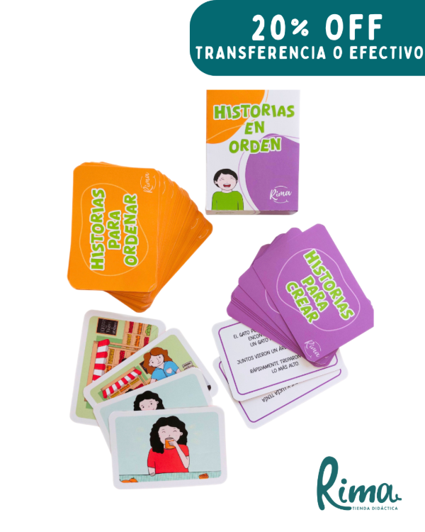 Producto - HISTORIAS EN ORDEN (Secuencias temporales)