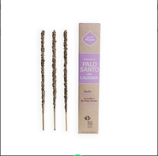 Producto - Sahumerio Palo Santo Variedades x 8 varillas