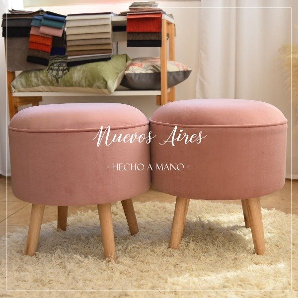 Producto - Puff pana Rosa
