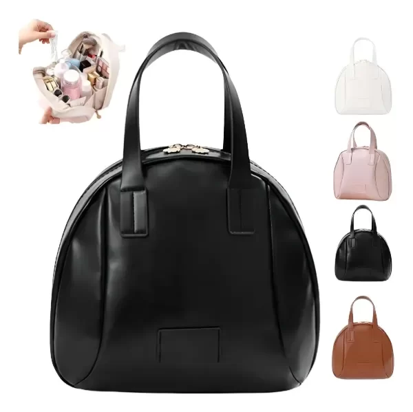 Producto - Neceser Multicapa Con Forma De Concha, Gran Capacidad