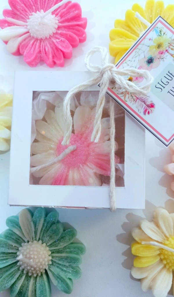 Producto - Margarita perfumada con cajita