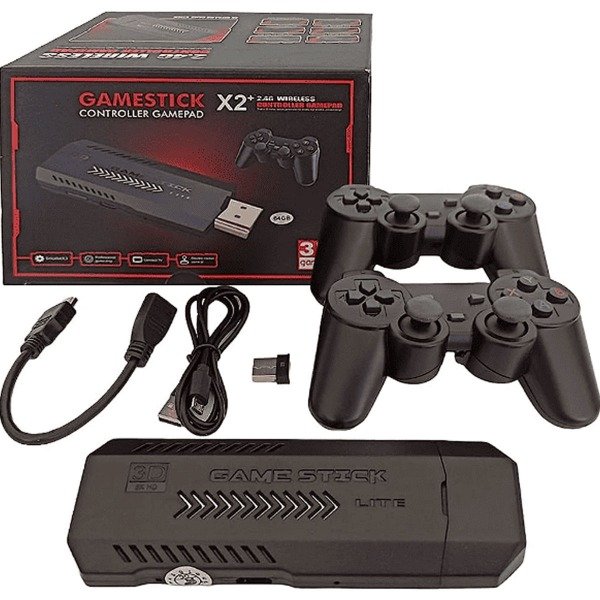 Producto - Gamestick Consola Gamer HDMI 20000 Juegos 2 Joystick 3D - 0