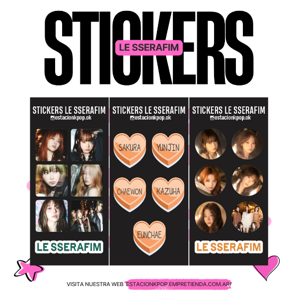 Producto - STICKERS LE SSERAFIM