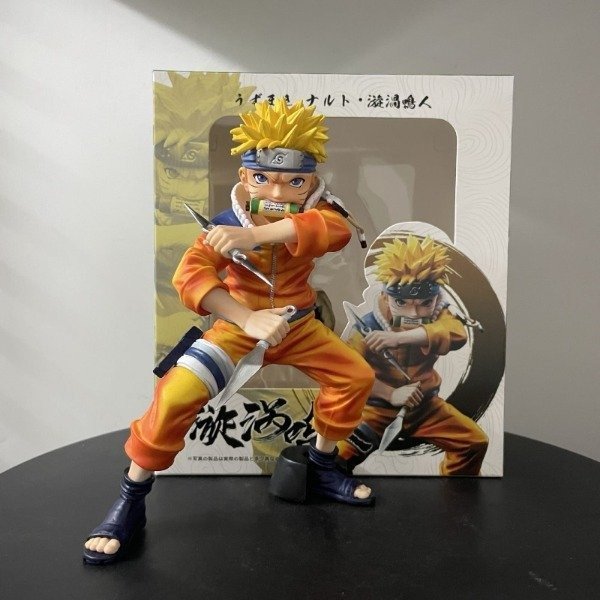 Producto - Figura Naruto con Kunai 19cm - Naruto