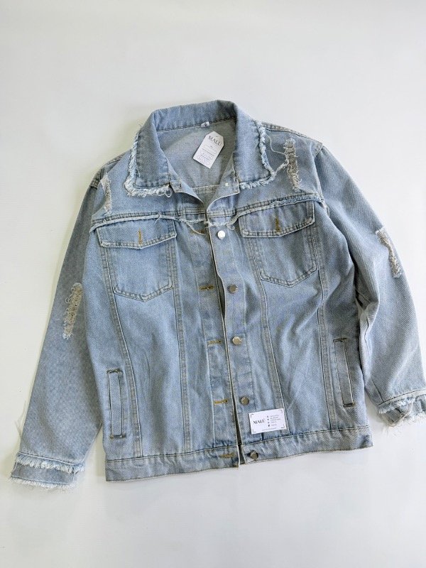Producto - JACKET Jean OVER Wosk celeste