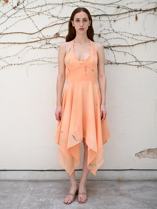 Producto - VESTIDO IRREGULAR SALMON