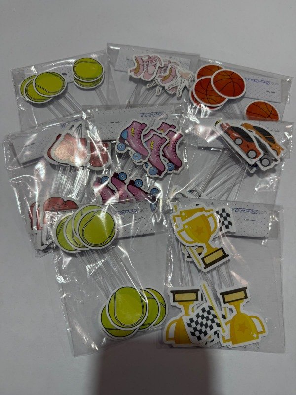 Producto - TOPPERS PARA CUPCAKE CARDEFEST X 10U VARIOS MODELOS - 1