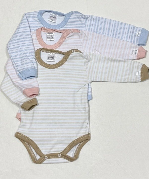 Producto - Body Mangas Largas Rayados Gamise