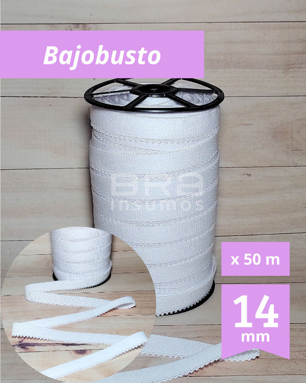 Producto - Bajobusto Fresia 15 - Blanco (x Rollo de 50 Metros)