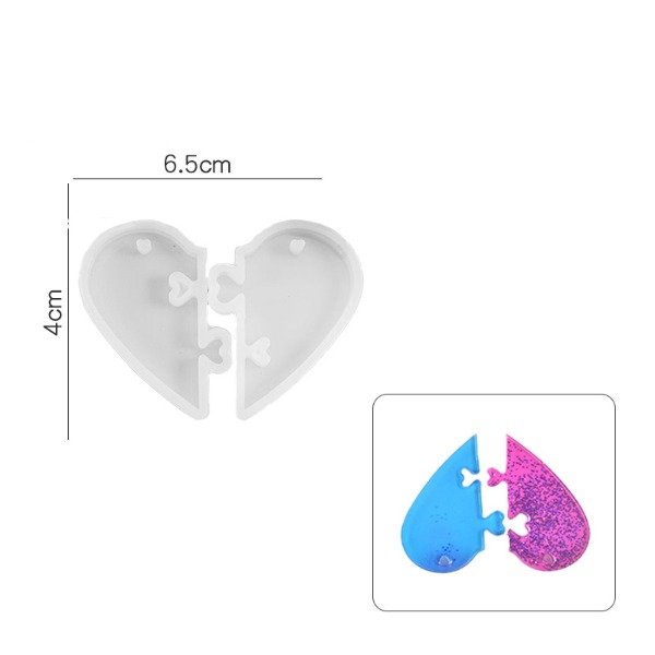 Producto - Molde corazon rompecabezas - 1