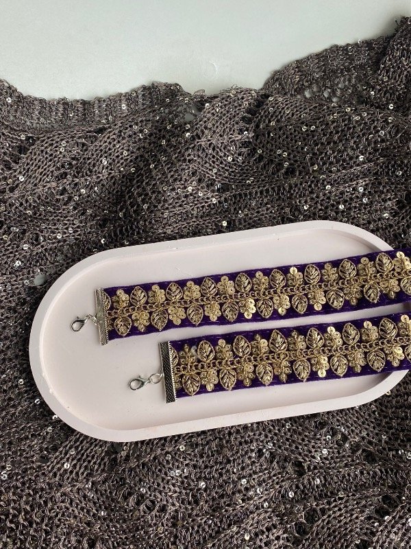 Producto - Choker morado - 1