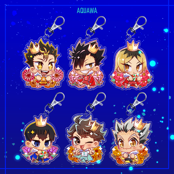 Producto - Llaveros Haikyuu  Flowers