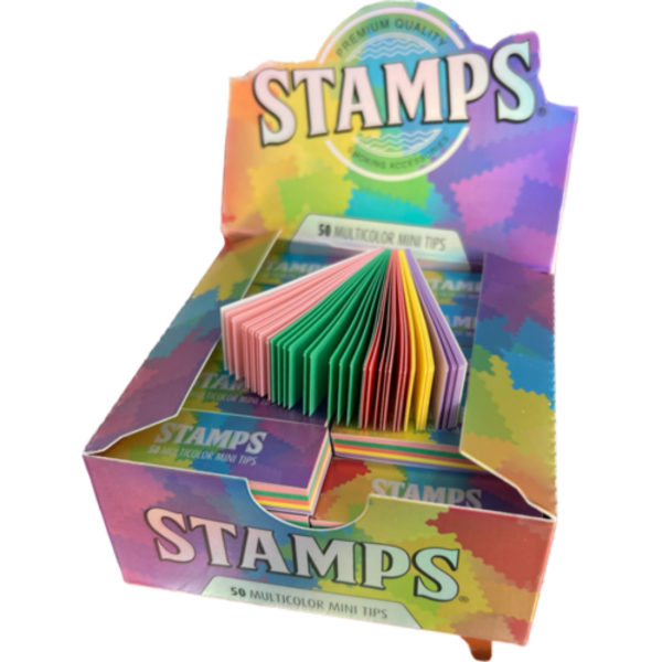 Producto - STAMPS FILTROS MINI MULTICOLOR X50U