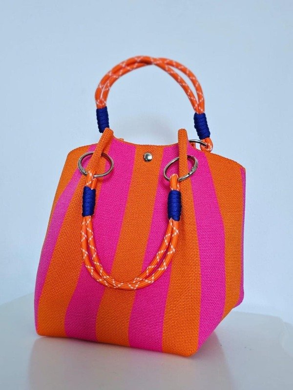 Producto - Cartera Mango-Fucsia y Naranja - 2