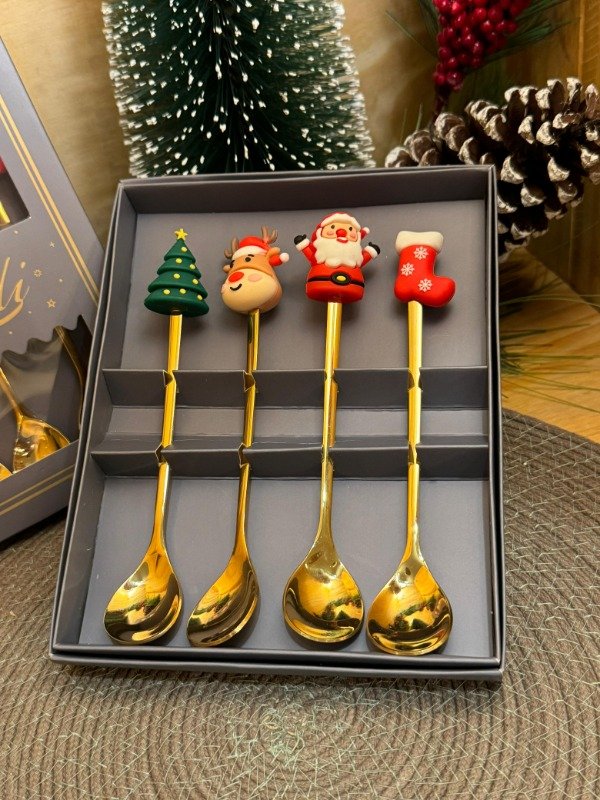 Producto - Set x 4 Cucharas Linea Gray 16 cm (Efectivo: 19.920)