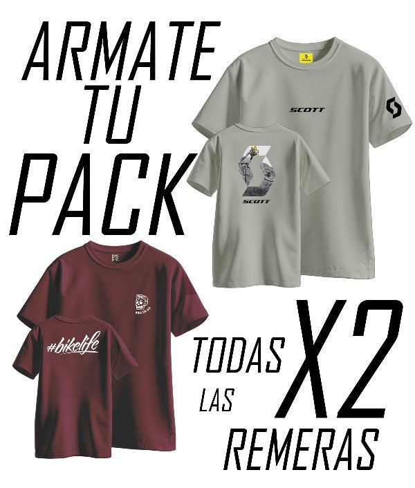 Producto - PACK REMERAS X2