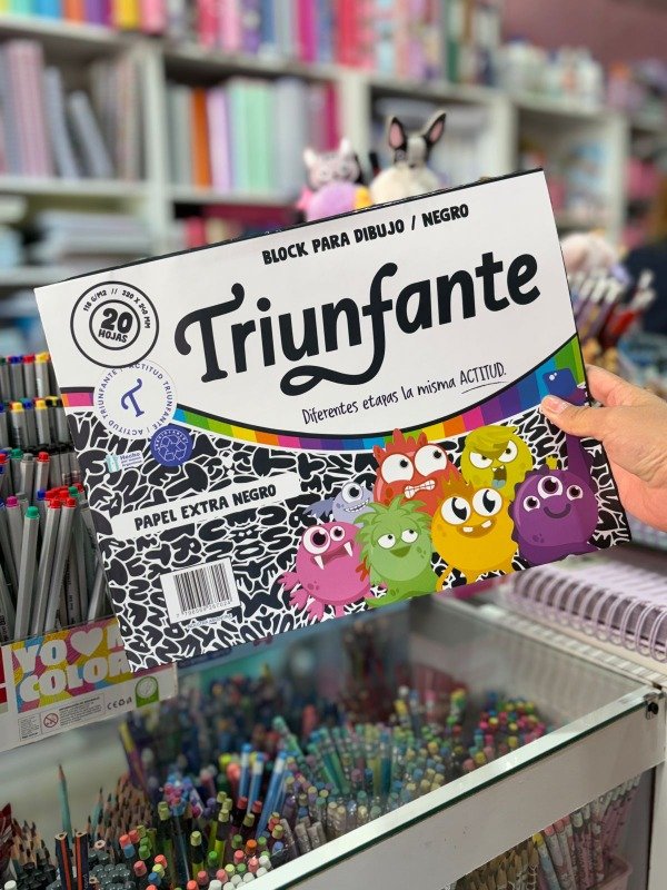 Producto - Block N5 negro Triunfante