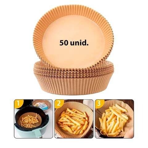 Producto - MOLDES PARA AIR FRYER X 50 UNIDADES
