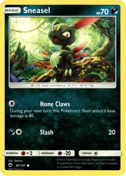 Producto - Sneasel - 85/147 - Burning Shadows