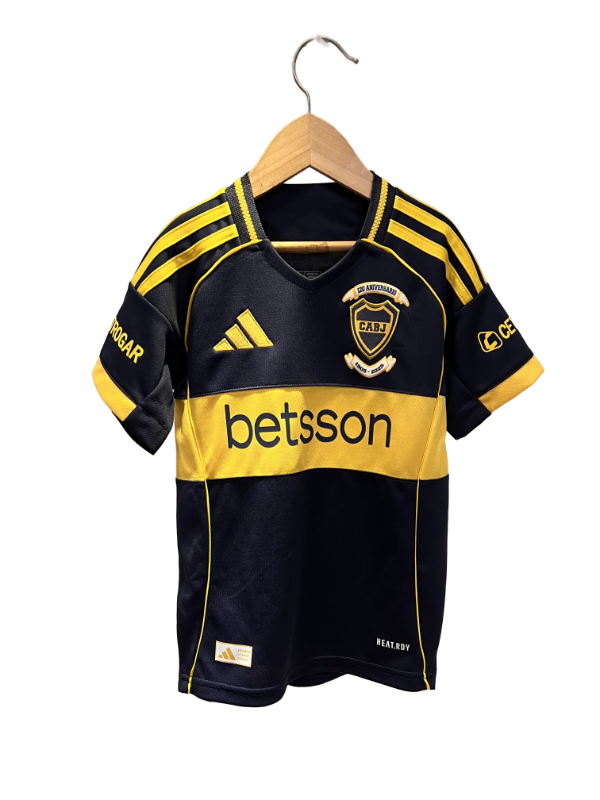 Producto - Camiseta Boca actual titular premium. Paredes - niño