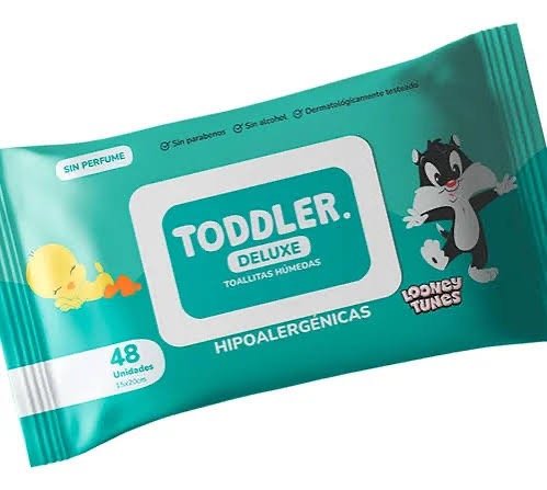 Producto - Toallitas toddler sin perfume x48 con tapa