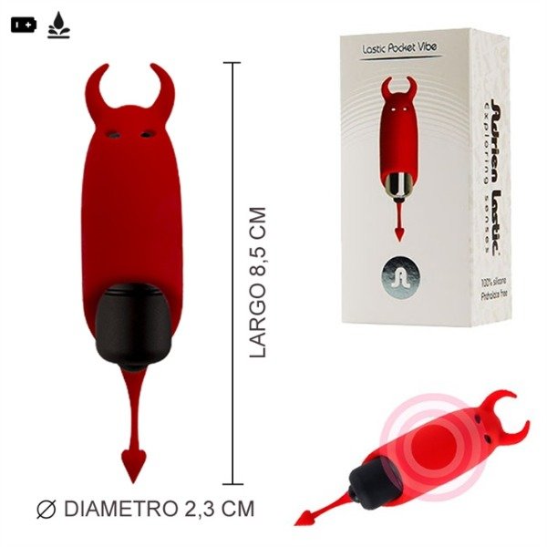 Producto - Vibrador Diablo Lastic de Bolsillo