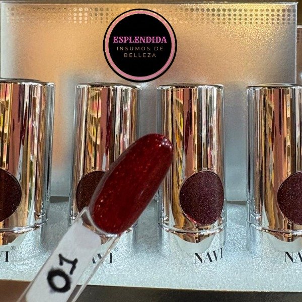 Producto - ESMALTE OJO DE GATO NAVI #001 DIAMOND ROJO