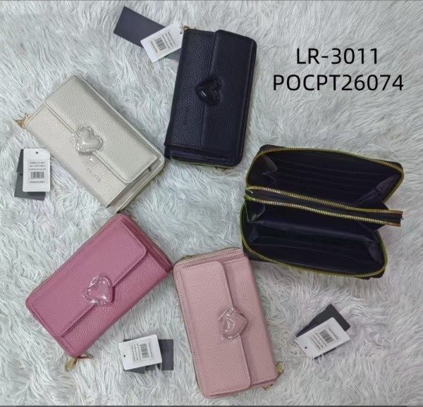 Producto - Cartera porta celular evilla corazon