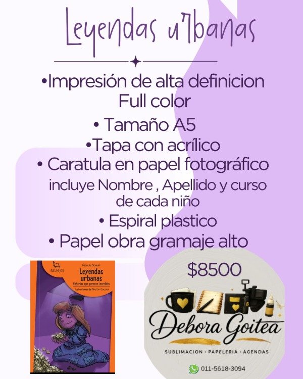 Producto - LEYENDAS URBANAS