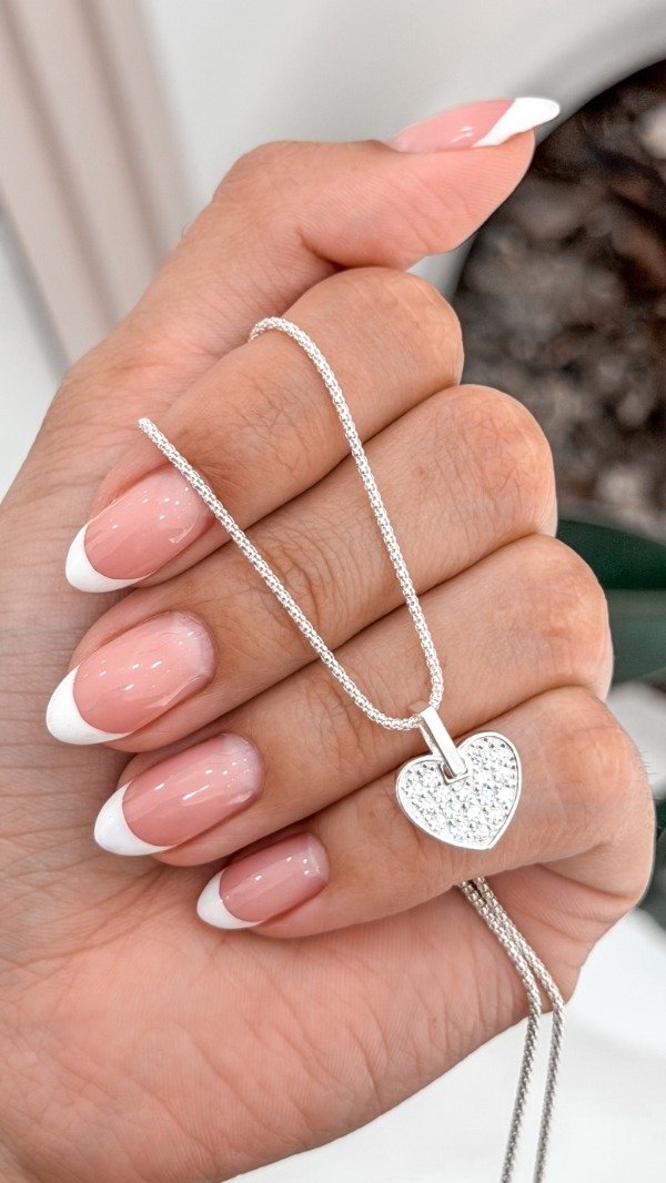Producto - Conjunto corazon con brillo