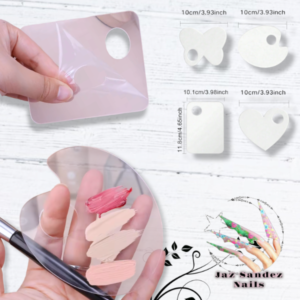 Producto - PALETA MEZCLADORA ACRILICA TRANSPARENTE (surtida)