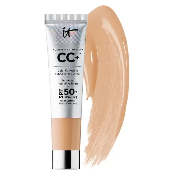 Producto - IT COSMETICS - MINI CC+ CREAM FULL COVERAGE FOUNDATION SPF50 MEDIUM X 12ML