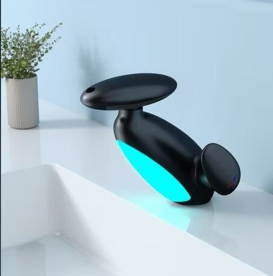 Producto - Grifo Led Monocomando Canilla Multifunción Negro