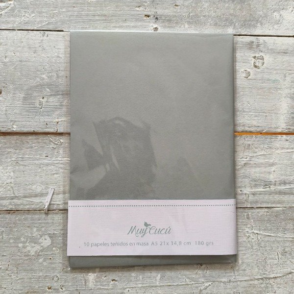 Producto - Papel teñido en masa Tormenta