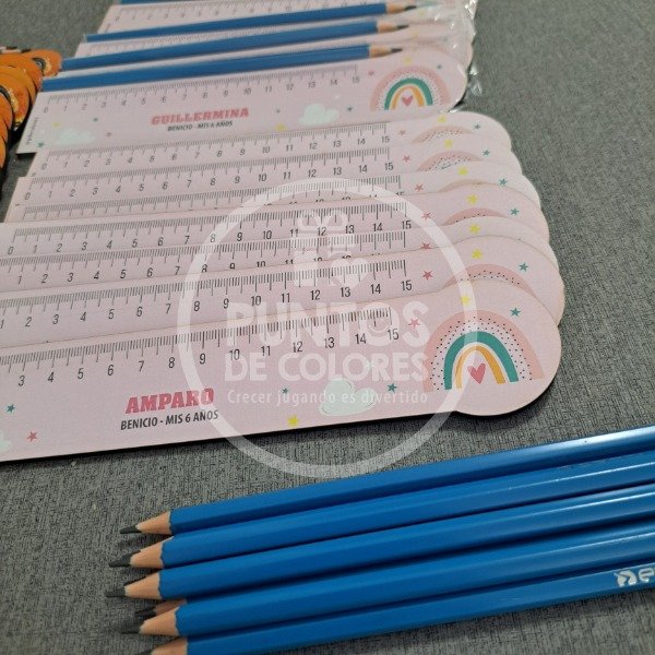 Producto - REGLA CON NOMBRE DE INVITADO Y LÁPIZ - 7